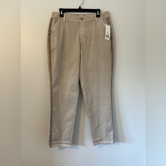 new directions Pants - New Direction Khaki Chino Twill Pants Size 10 New with Tags